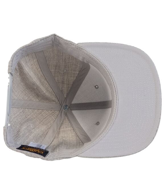 Pánská kšiltovka Meatfly Hornet Snapback, Grey Heather