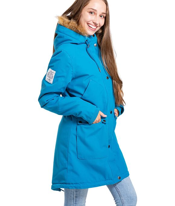 Dámska parka Meatfly Amber, Teal Blue