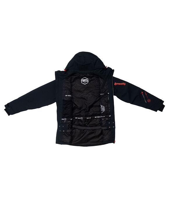 Pánska SNB & SKI bunda Meatfly Cronos, Black