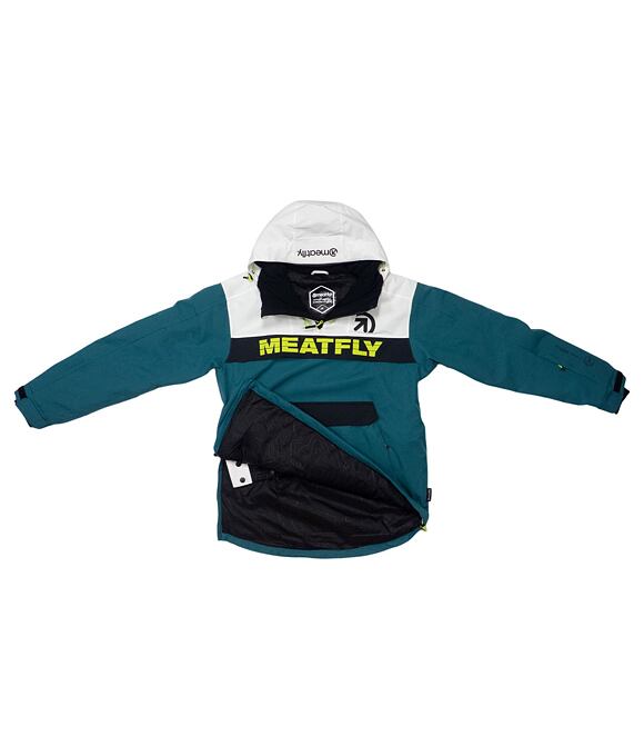 Pánska SNB & SKI bunda Meatfly Zenith, Teal Blue