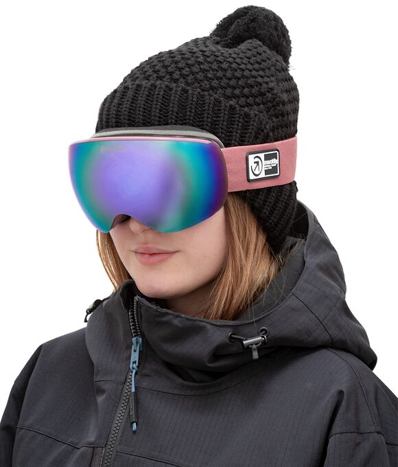 SNB & SKI okuliare Meatfly Ekko S, Dusty Rose