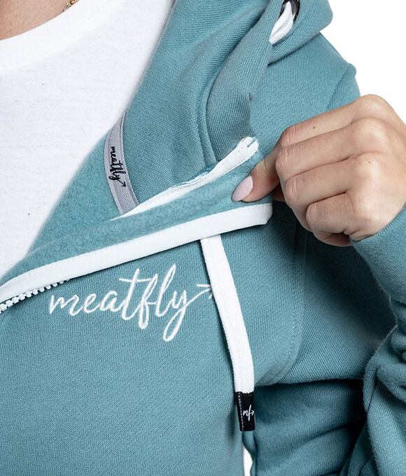Dámska mikina Meatfly Clair, Sea Green