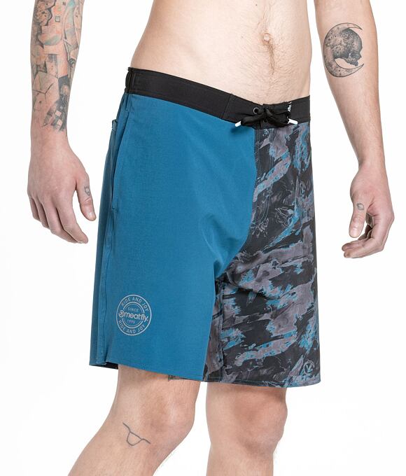Pánske plavky Meatfly Ernie Boardshorts 19", Mossy Petrol