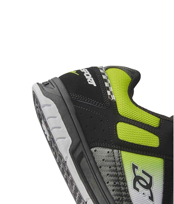 Pánske topánky DC Shoes Stag, Black/Green/White