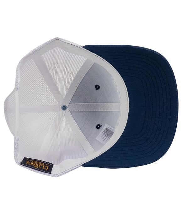 Pánska šiltovka Meatfly MF Logo Trucker, Navy/White