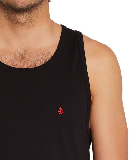 Pánske tričko Volcom Stone Blanks Bsc Tt, Black