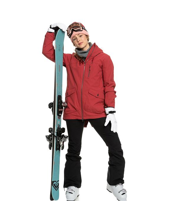 Dámske rukavice Roxy Jetty Solid, Bright White