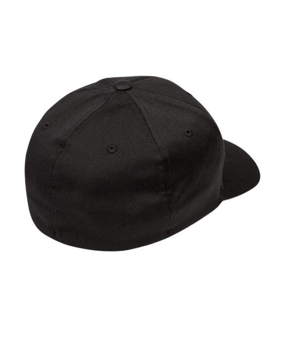 Šiltovka Volcom Full Stone Flexfit Hat, Black