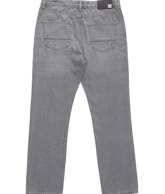 Pánske nohavice DC Shoes Worker Straight, Grey Wash