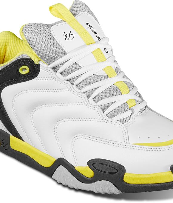 Pánske topánky És Tribo X Vire X Chomp On Kicks, White/Black/Yellow