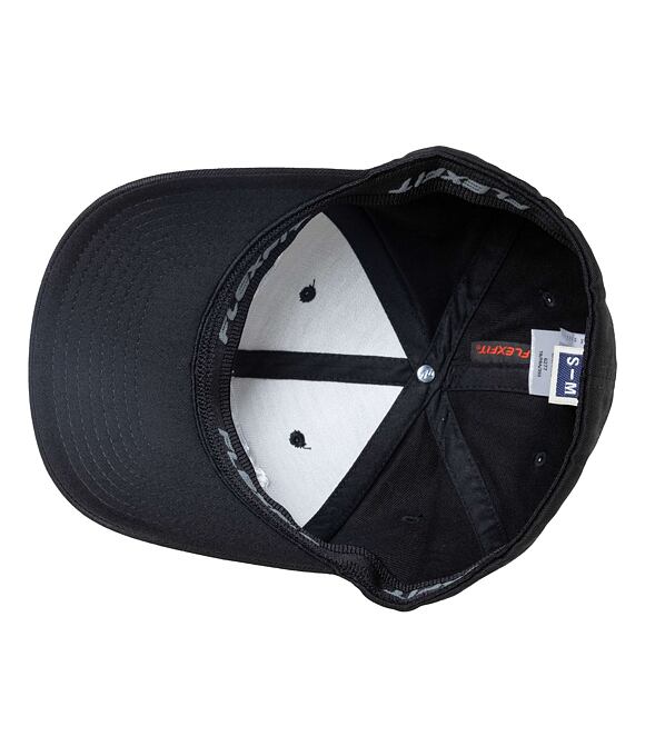 Šiltovka Meatfly Zedd Flexfit, White / Black