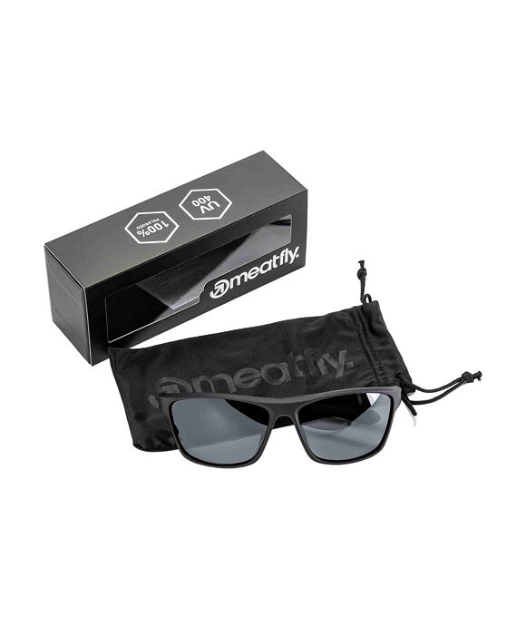 Slnečné okuliare Meatfly Bob, Black / Black