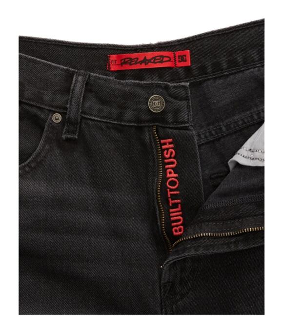 Pánske nohavice DC Shoes Worker Relaxed, Black Denim