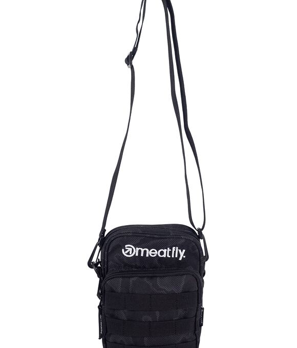 Pánska kabelka Meatfly Hardy, Morph Black