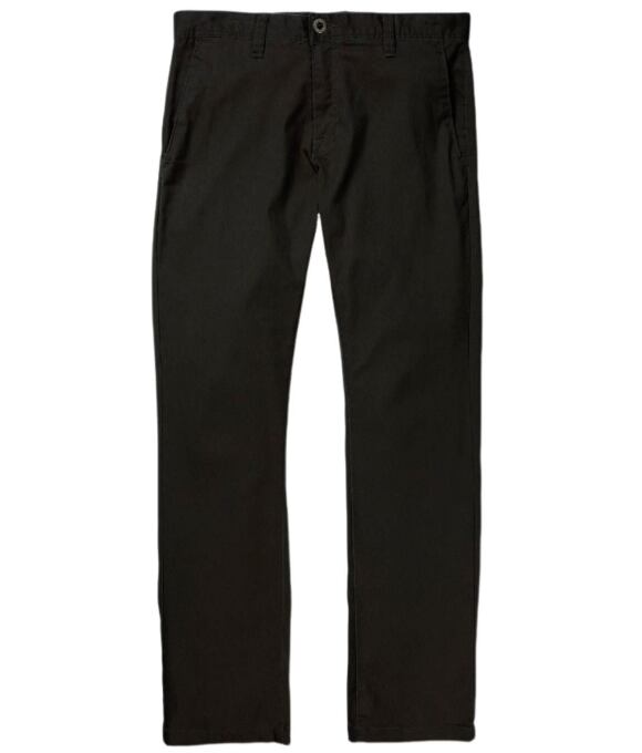 Pánske nohavice Volcom Frickin Modern Stret, Black