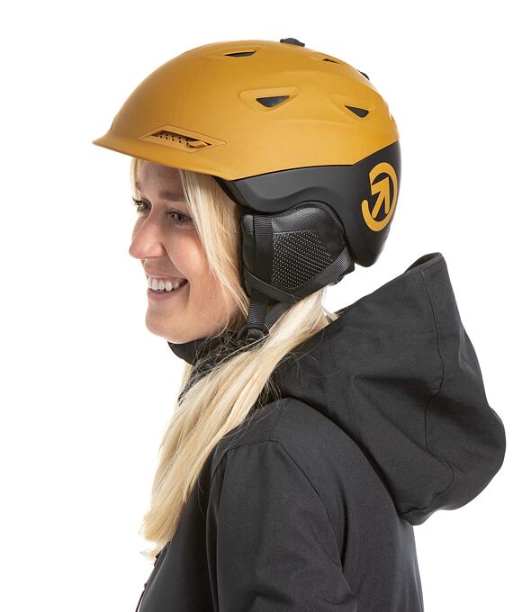 SNB & SKI prilba Meatfly Zenor, Wood / Black