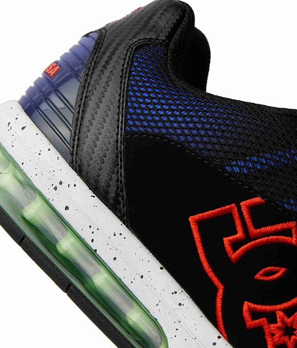 Pánske topánky DC Shoes Versatile LE, Black/Red/Blue