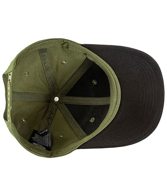 Šiltovka Meatfly Wayne Flexfit, Brand Olive / Black