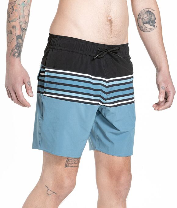 Pánske plavky Meatfly Keith Boardshorts 17", Slate Blue