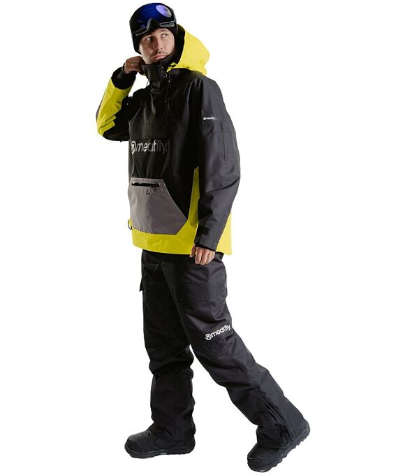 Unisex SNB & SKI bunda Meatfly Maddie, Grey lime