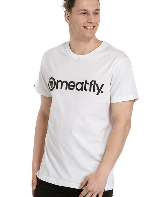 Balení pánských triček Meatfly MF Logo, Multipack, Black/Grey Heather/White