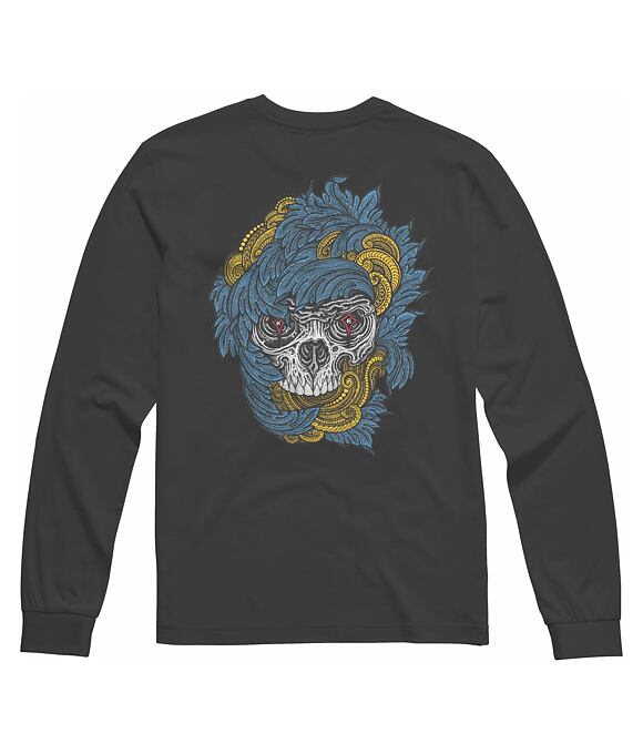 Pánske tričko Etnies Thomas Hooper L/S, Black