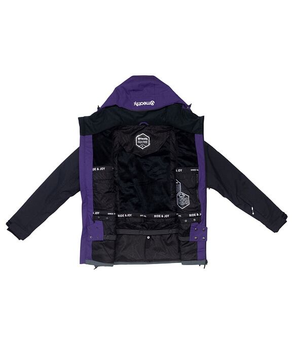Pánska SNB & SKI bunda Meatfly Manifold, Petunia/Dark Grey