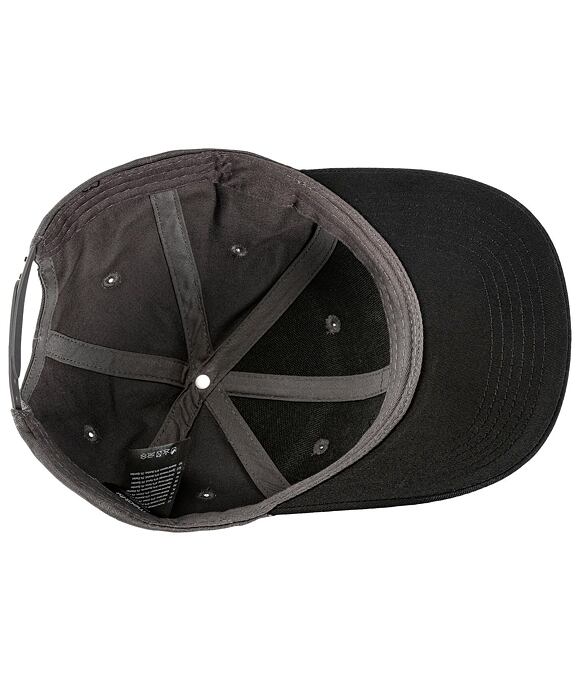 Šiltovka Meatfly Wayne Flexfit, Grey / Black Basic Logo