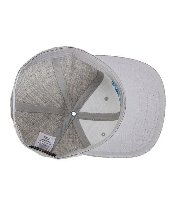 Šiltovka Meatfly Skipper Snapback, Grey Heather