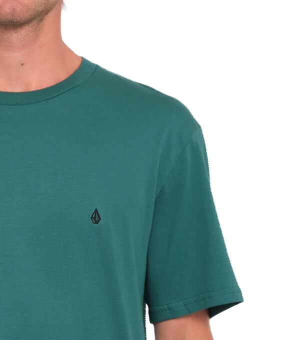 Pánske tričko Volcom Stone Blanks Bsc Sst, Sea Green