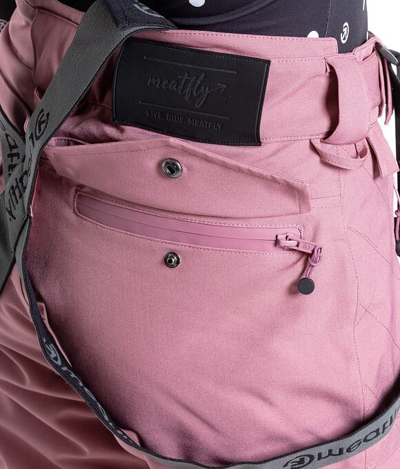 Dámske SNB & SKI nohavice Meatfly Foxy, Dusty Rose