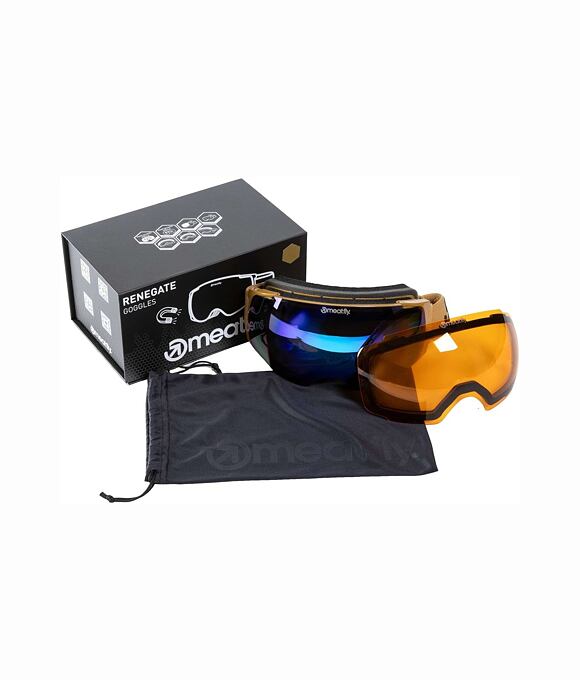 SNB & SKI okuliare Meatfly Renegate, Wood