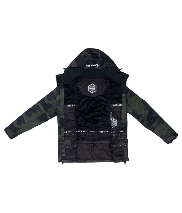 Pánska SNB & SKI bunda Meatfly Manifold, Rampage Camo