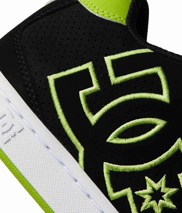 Pánske topánky DC Shoes Net, Black/Lime Green