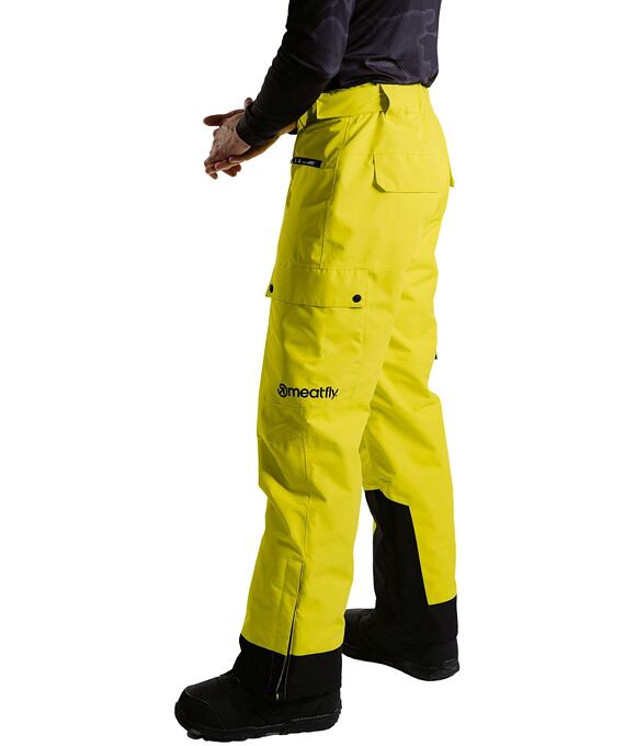 Unisex SNB & SKI nohavice Meatfly Andry, Lime