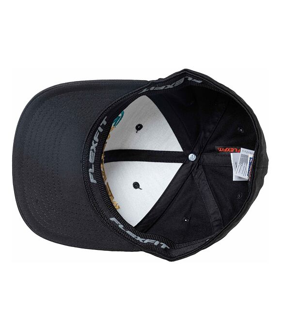 Šiltovka Meatfly Zedd Flexfit, Wood / Black