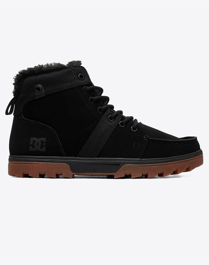 Pánske zimné topánky DC Shoes Wooland, Black/Gum