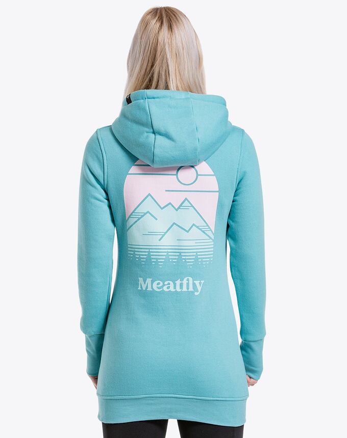 Dámska mikina Meatfly Jinx, Dusty Mint