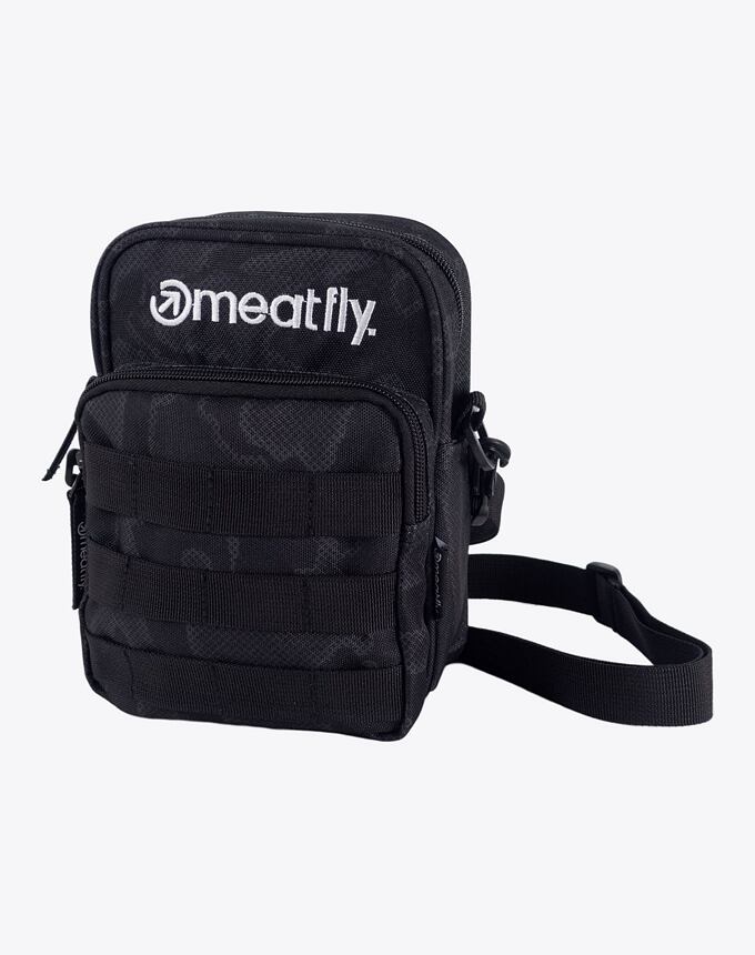 Pánska kabelka Meatfly Hardy, Morph Black