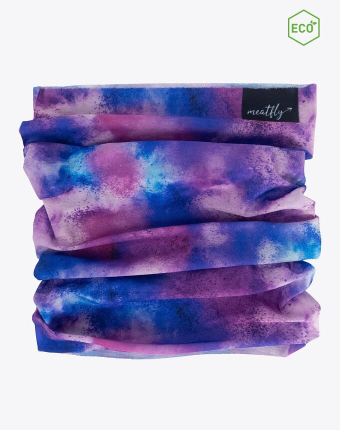 Šatka Meatfly Cody, Purple Aquarel