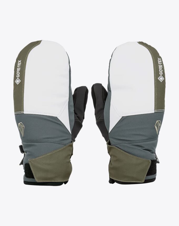 Pánske rukavice Volcom Stay Dry Gore-Tex Mitt, Light Military