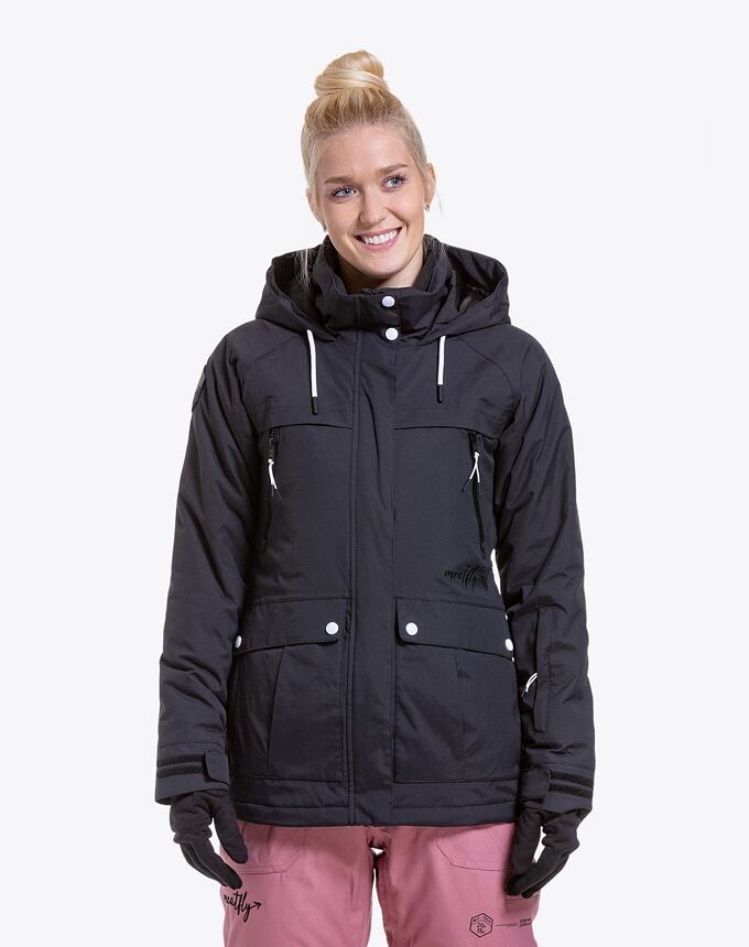 Dámska SNB & SKI bunda Meatfly Terra, Black
