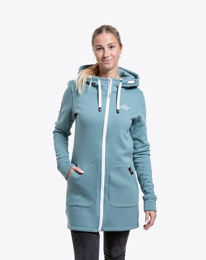 Dámska mikina Meatfly Clair, Sea Green