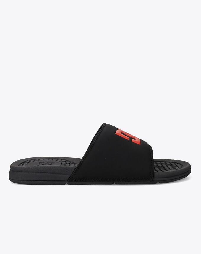 Pánske šľapky DC Shoes Bolsa, Black / Grey / Red