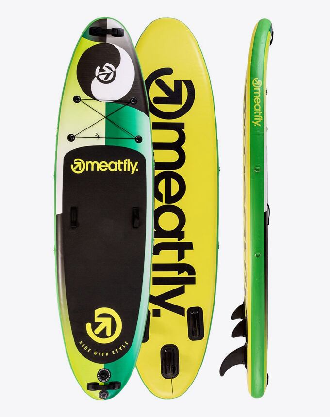 Paddleboard Meatfly Mantra 2 10", A - Green, Lime