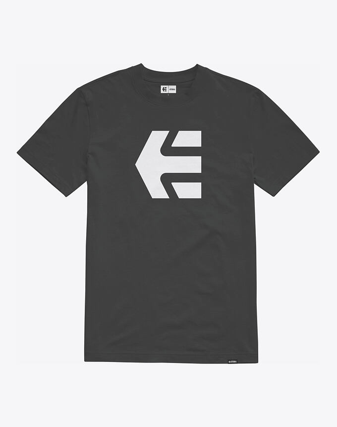 Pánske tričko Etnies Icon, Black/White