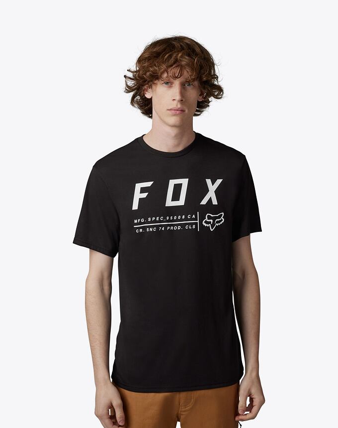 Pánske tričko Fox Non Stop Ss Tech, Black