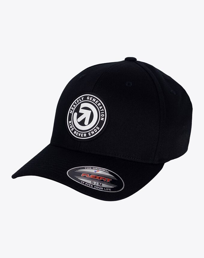 Šiltovka Meatfly Raptor Flexfit, Generation Black