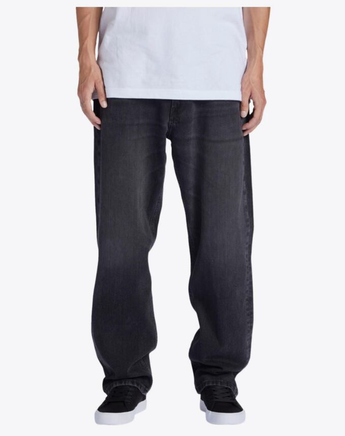 Pánske nohavice DC Shoes Worker Relaxed, Black Denim