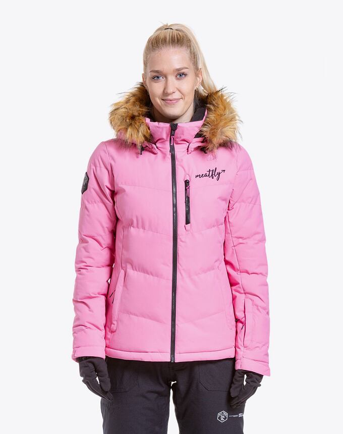 Dámska SNB & SKI bunda Meatfly Bonie, Hot Pink